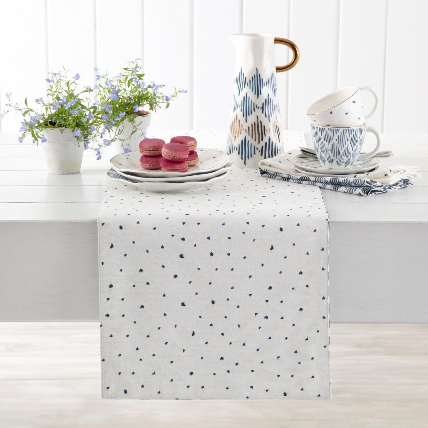 Lenox Blue Bay Reversible Runner