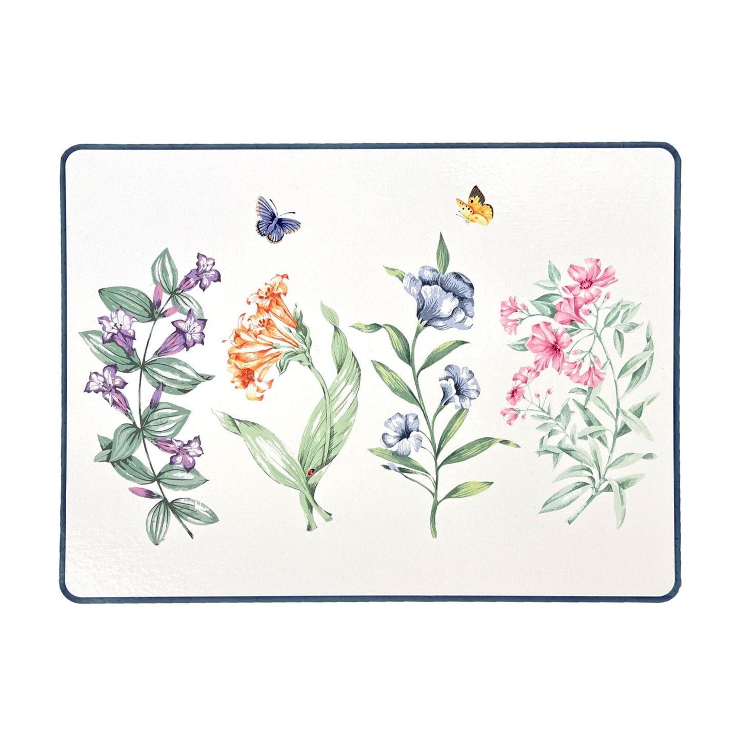 Lenox Butterfly Meadow Garden Cork Placemats, Set of 4