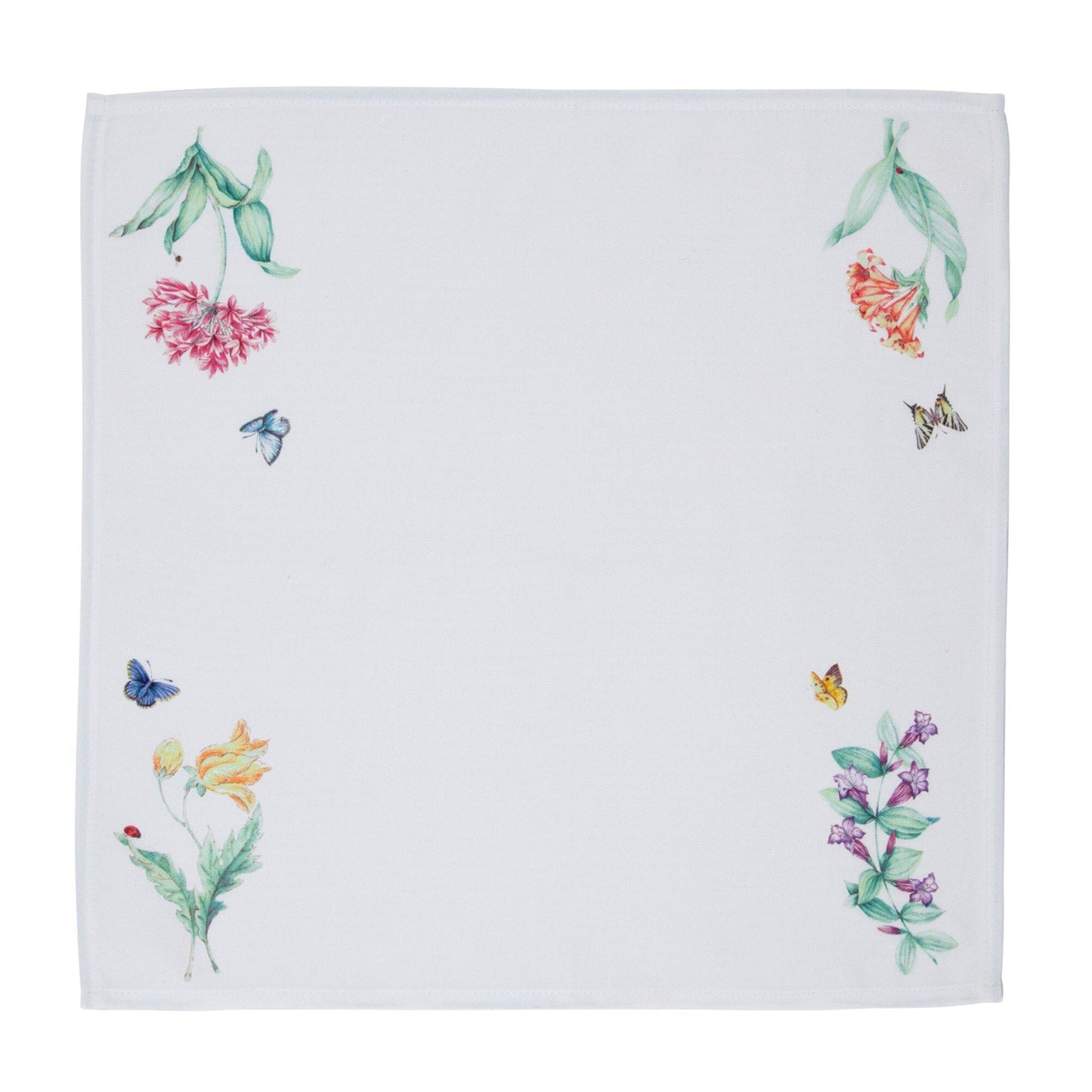 Lenox Butterfly Meadow Garden Napkins, Set of 4