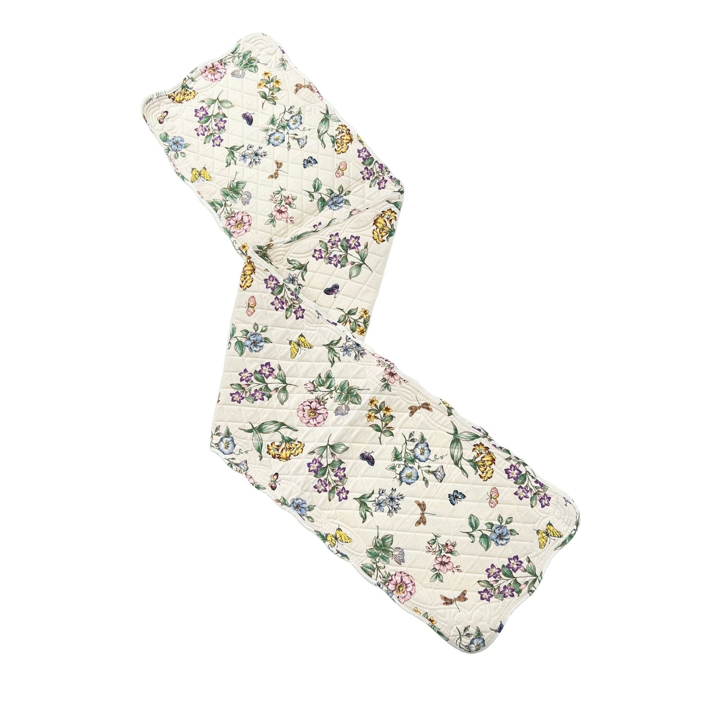 Lenox Butterfly Meadow Quilted Runner, 14" x 70"