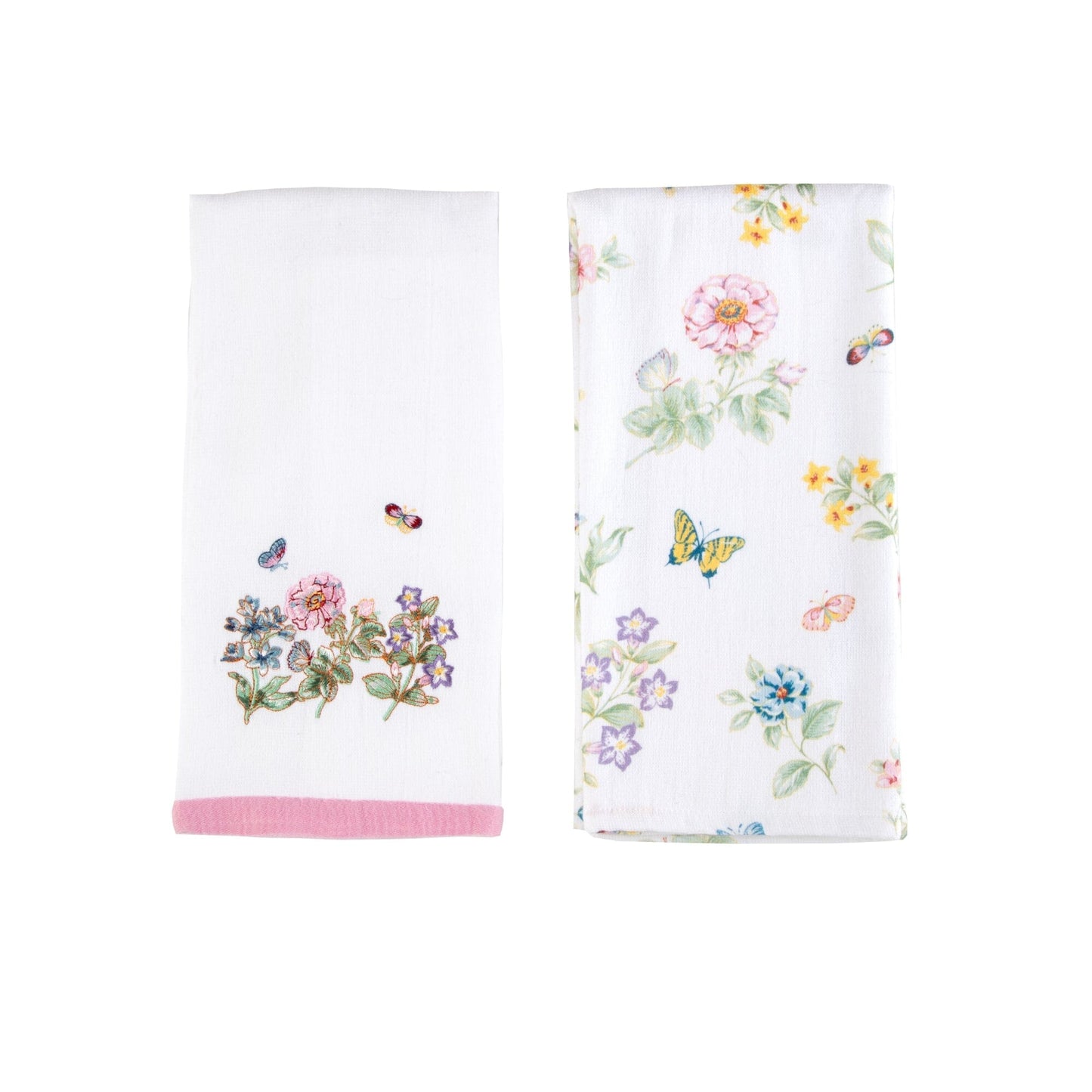 Lenox Butterfly Meadow Kitchen Towel, Set of 2