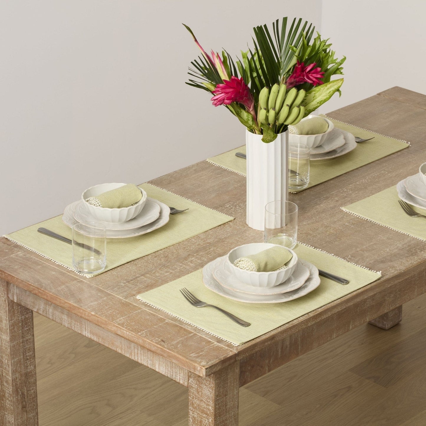 Lenox French Perle Solid Placemats, Set of 4