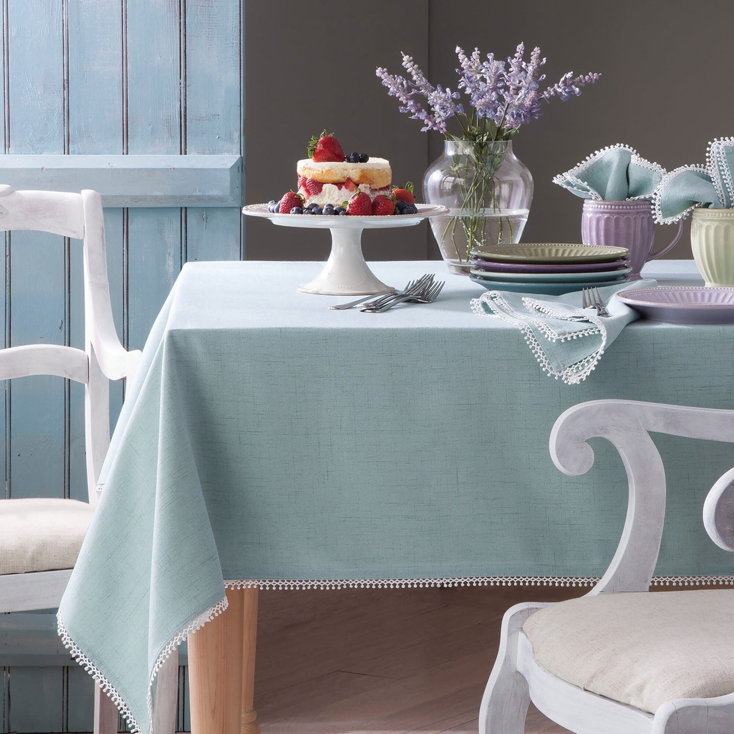 Lenox French Perle Solid Tablecloth