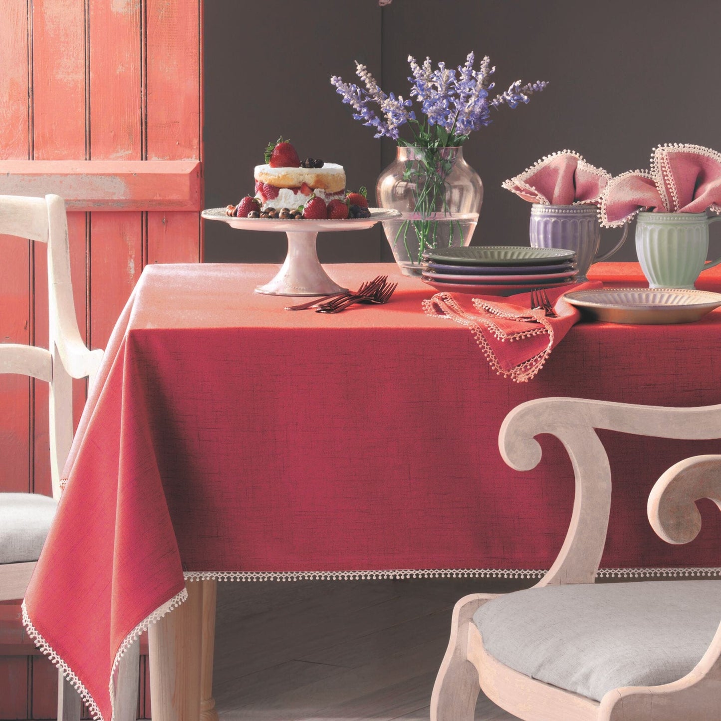 Lenox French Perle Solid Tablecloth