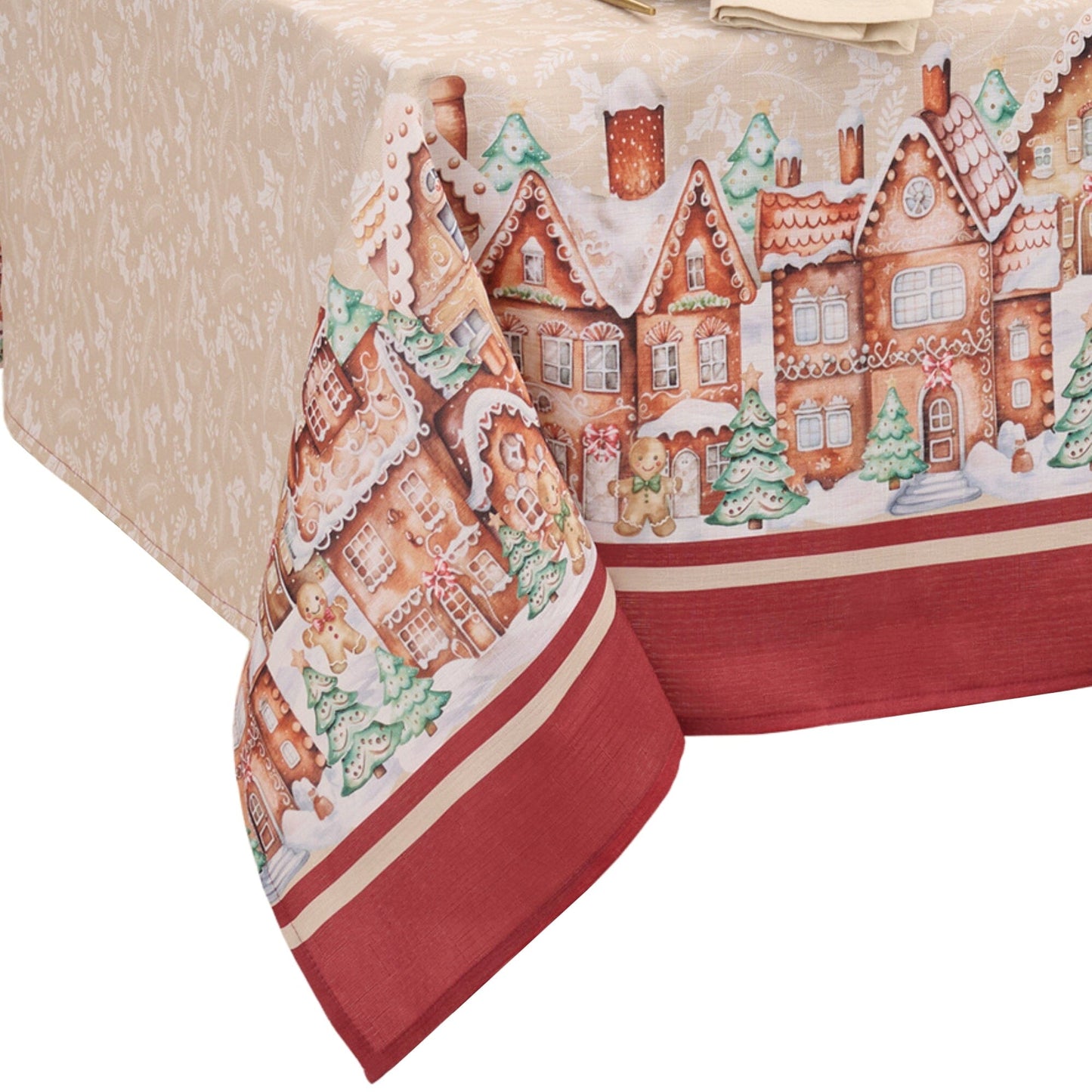 Gingerbread Bliss Tablecloth