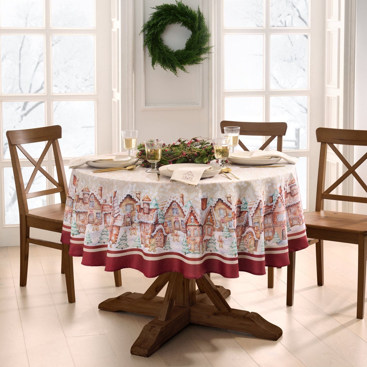 Gingerbread Bliss Tablecloth