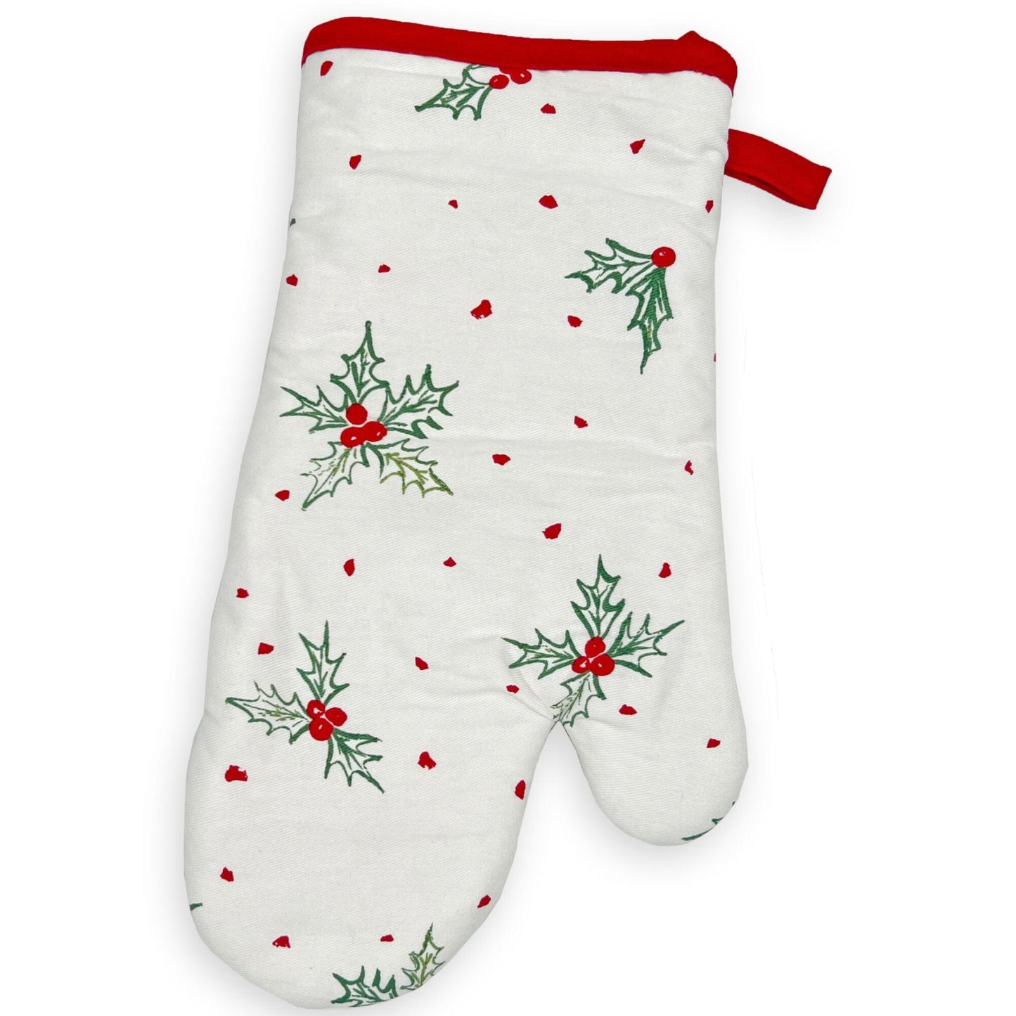Lenox Bayberry "Peace & Joy" 2‑Piece Oven Mitt & Pot Holder Set