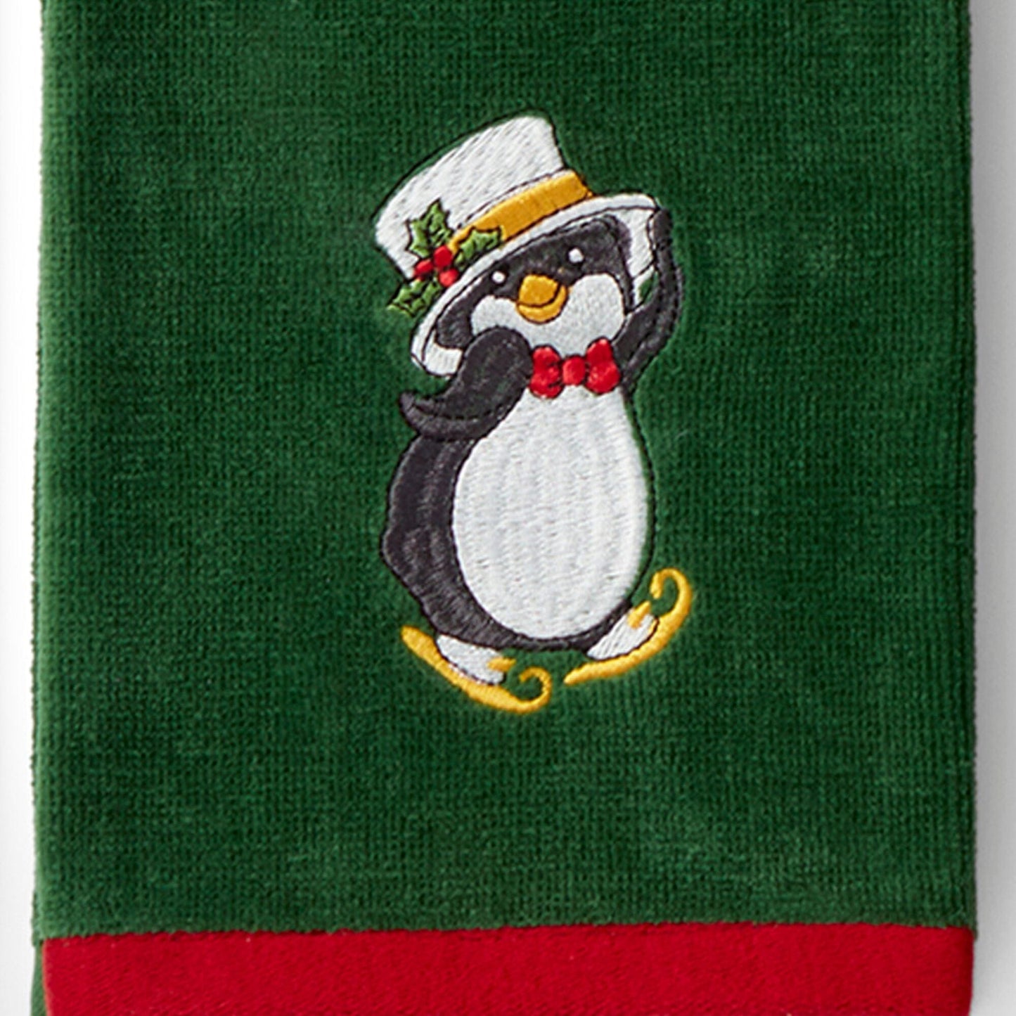 Lenox Holiday Elf, Santa & Penguin Kitchen Towels, Set of 3