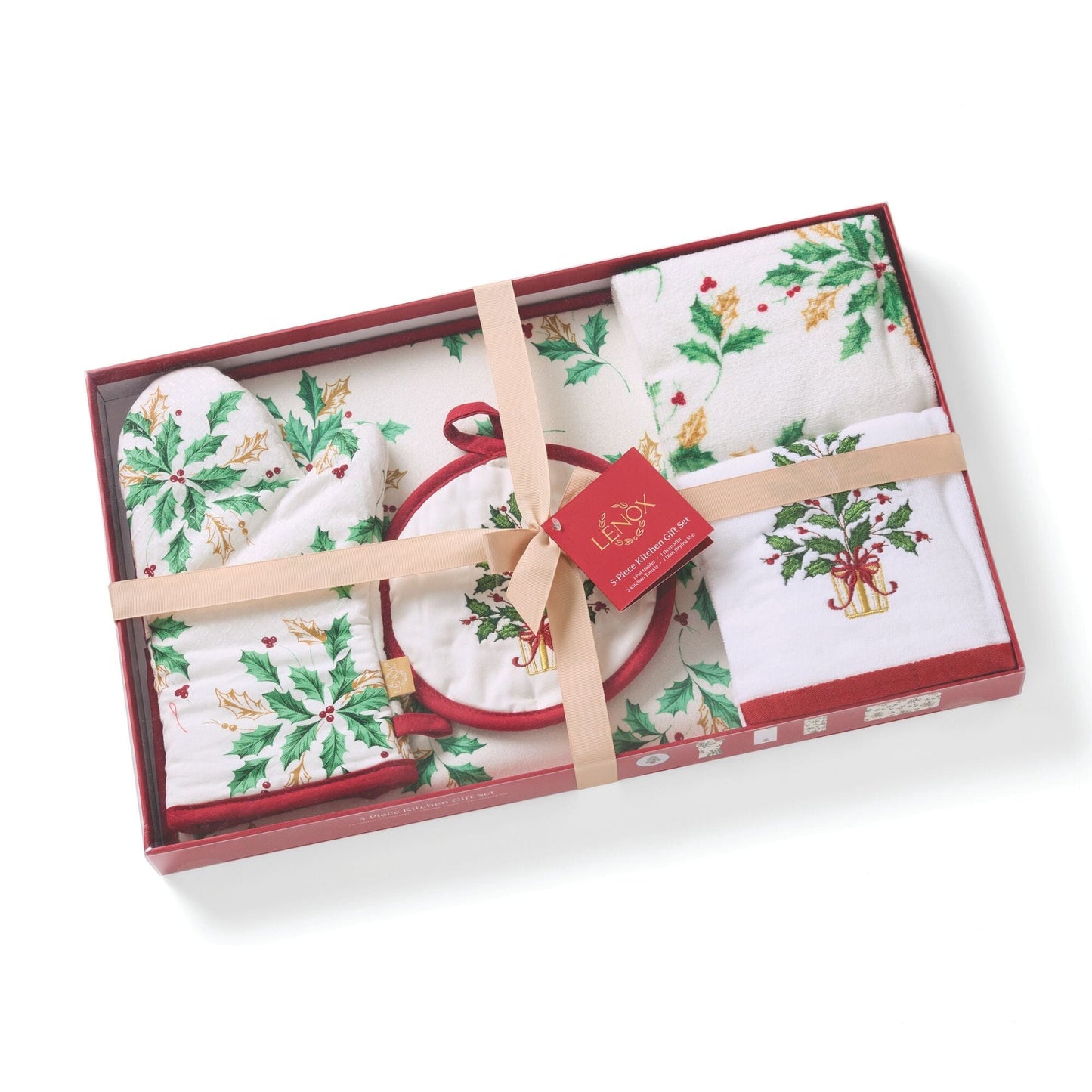 Lenox Holiday 5‑Piece Kitchen Gift Set