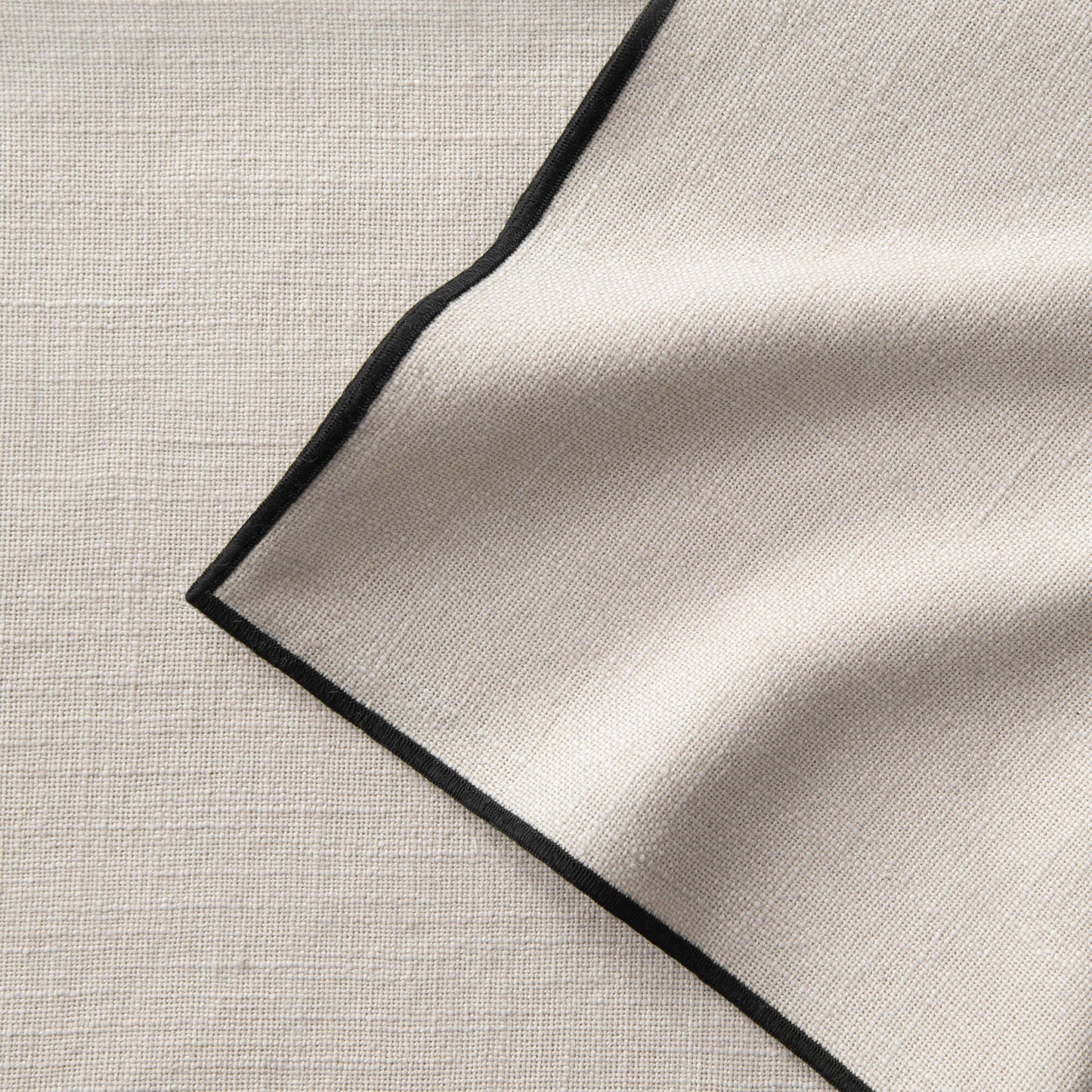 Villeroy and Boch Manufacture Rock Merrow Stitch Cotton Napkin, Set of 4