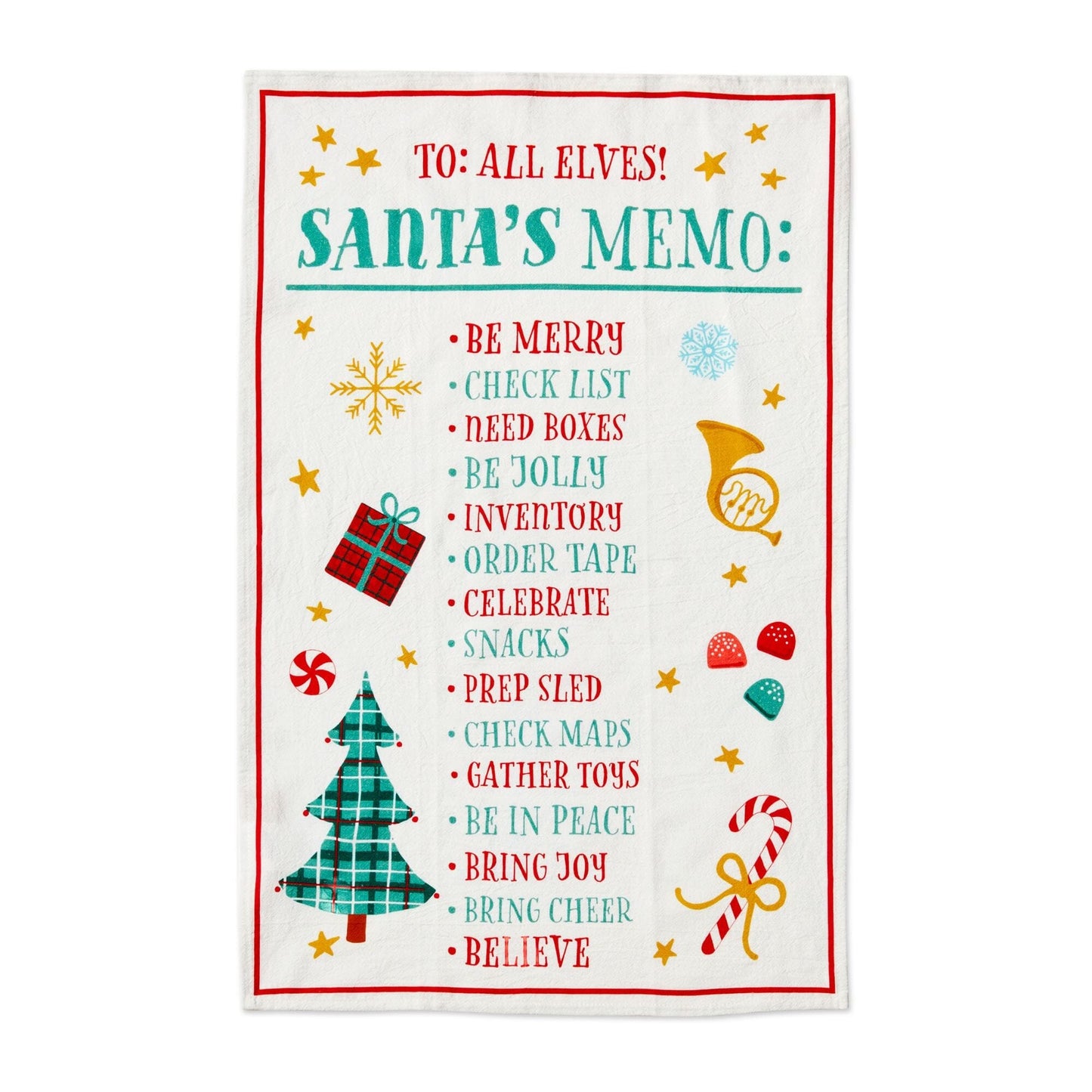 Lenox Santas Coming 5‑Piece Kitchen Gift Set
