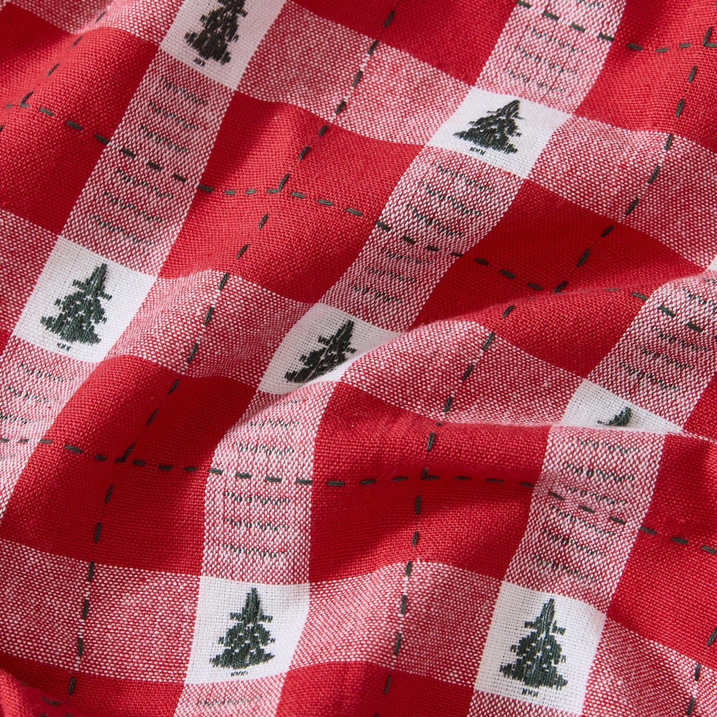 Sherwood Tree Dobby Cotton Tablecloth