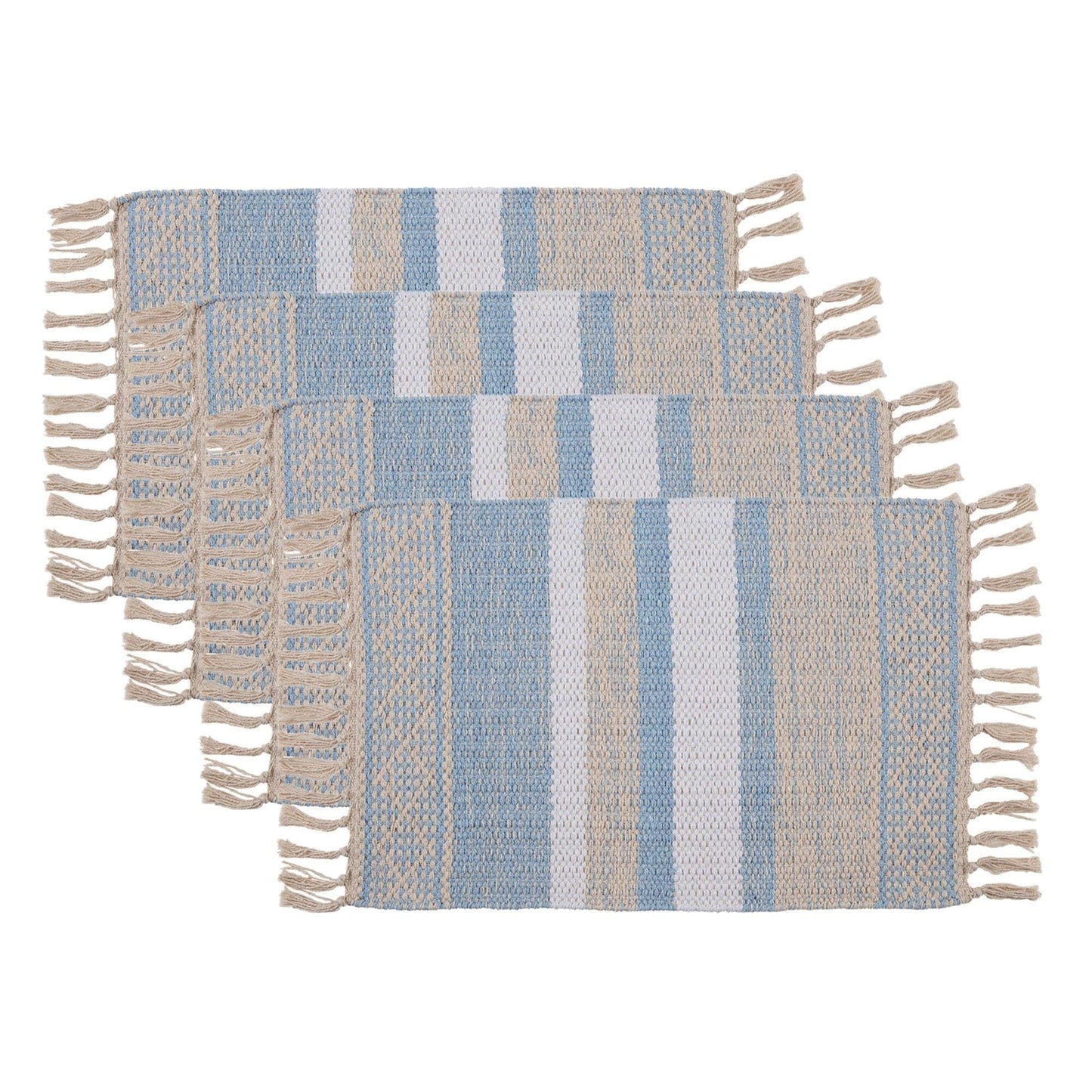 Lenox Textured Neutral Placemats, Set of 4