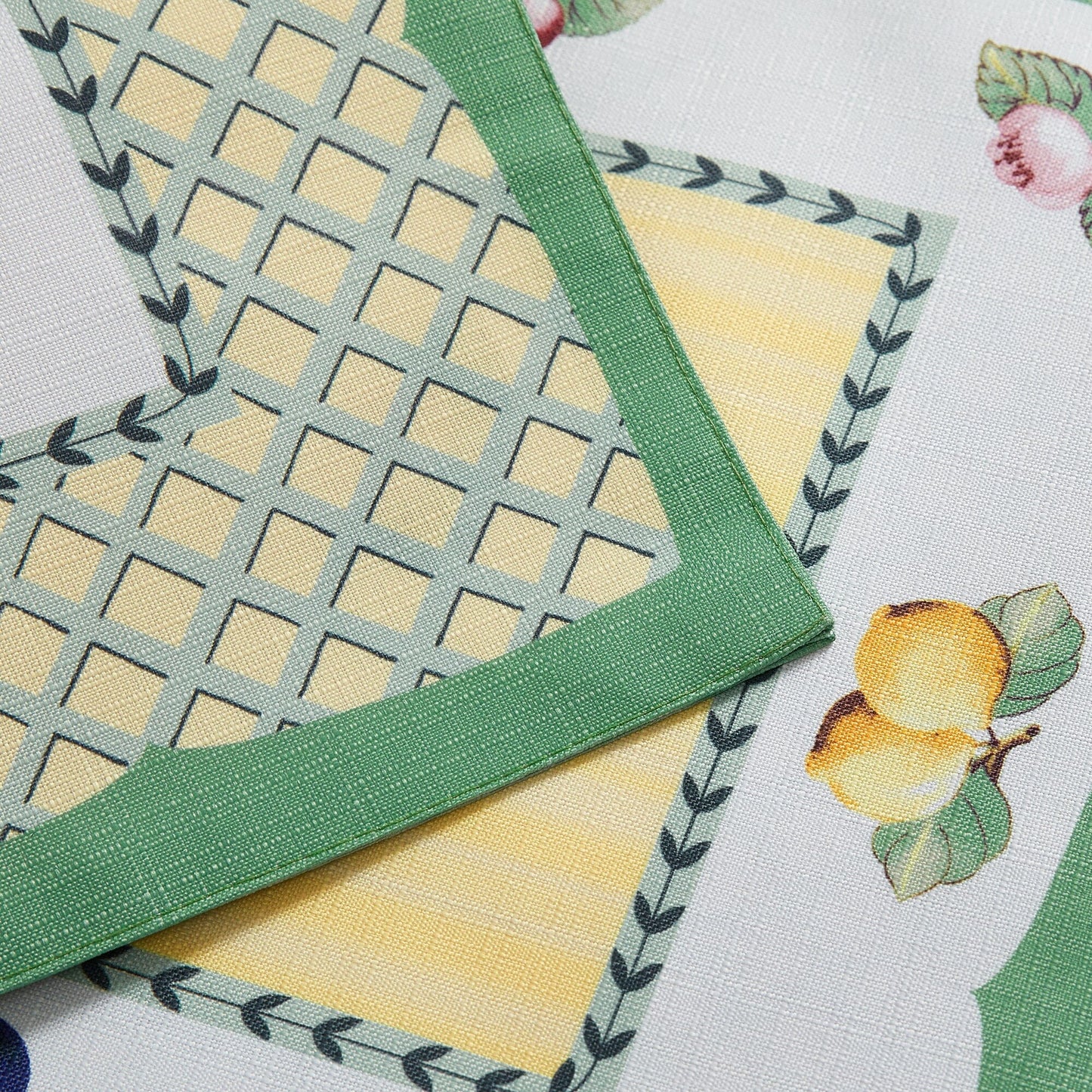 Villeroy & Boch French Garden Stain and Water Resistant Placemats, Set of 4