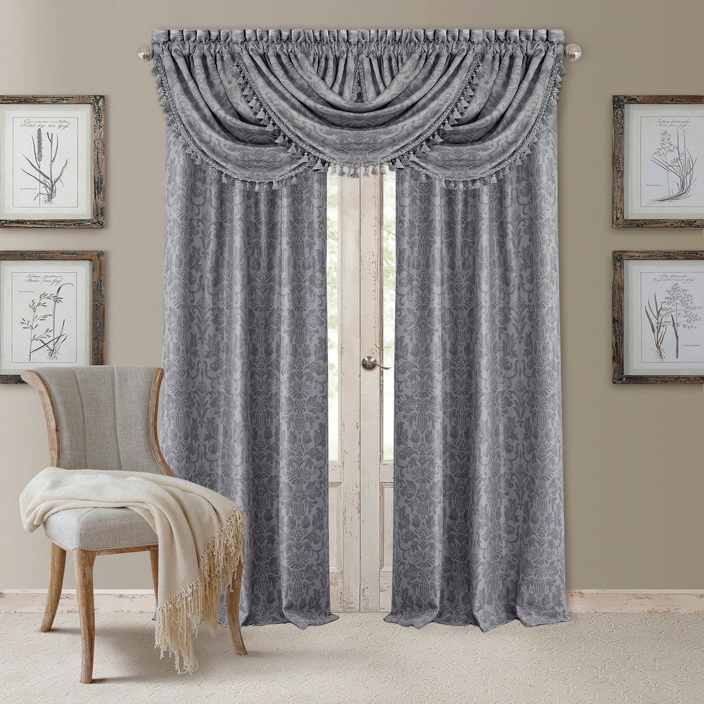 Antonia Blackout Curtain & Valance Collection