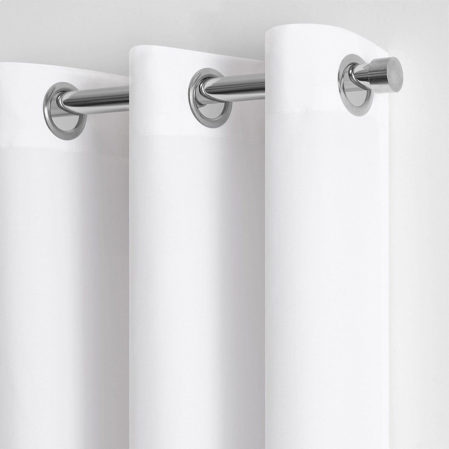 Connor Solid Grommet Top Indoor/Outdoor Window Curtain