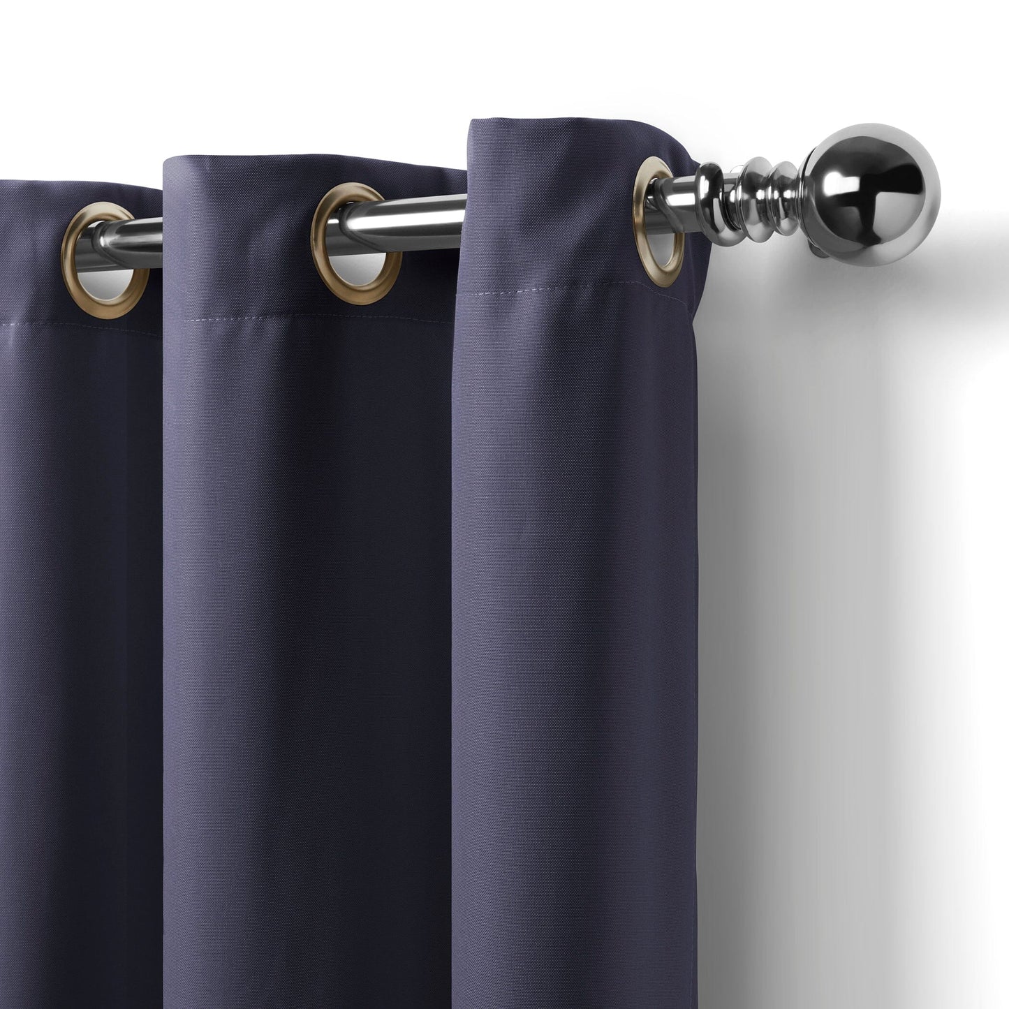 Connor Solid Grommet Top Indoor/Outdoor Window Curtain