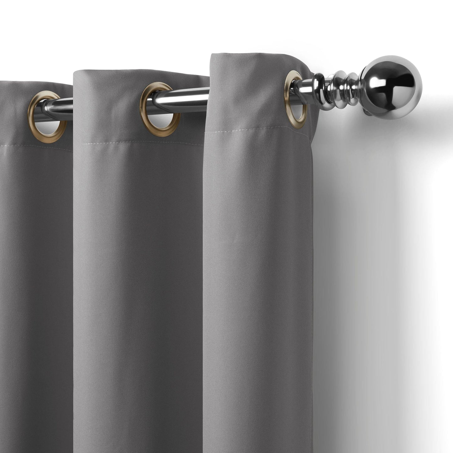 Connor Solid Grommet Top Indoor/Outdoor Window Curtain