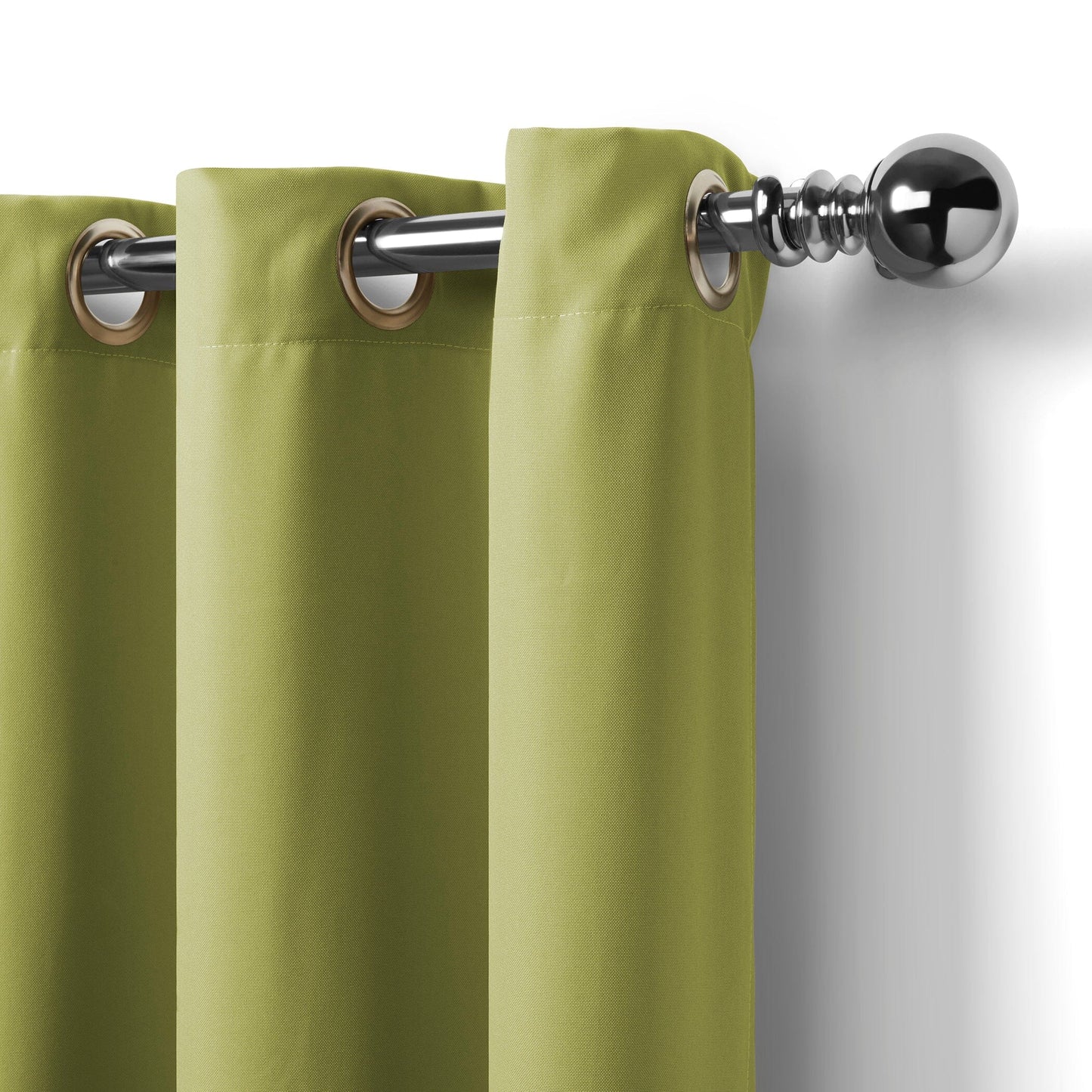 Connor Solid Grommet Top Indoor/Outdoor Window Curtain