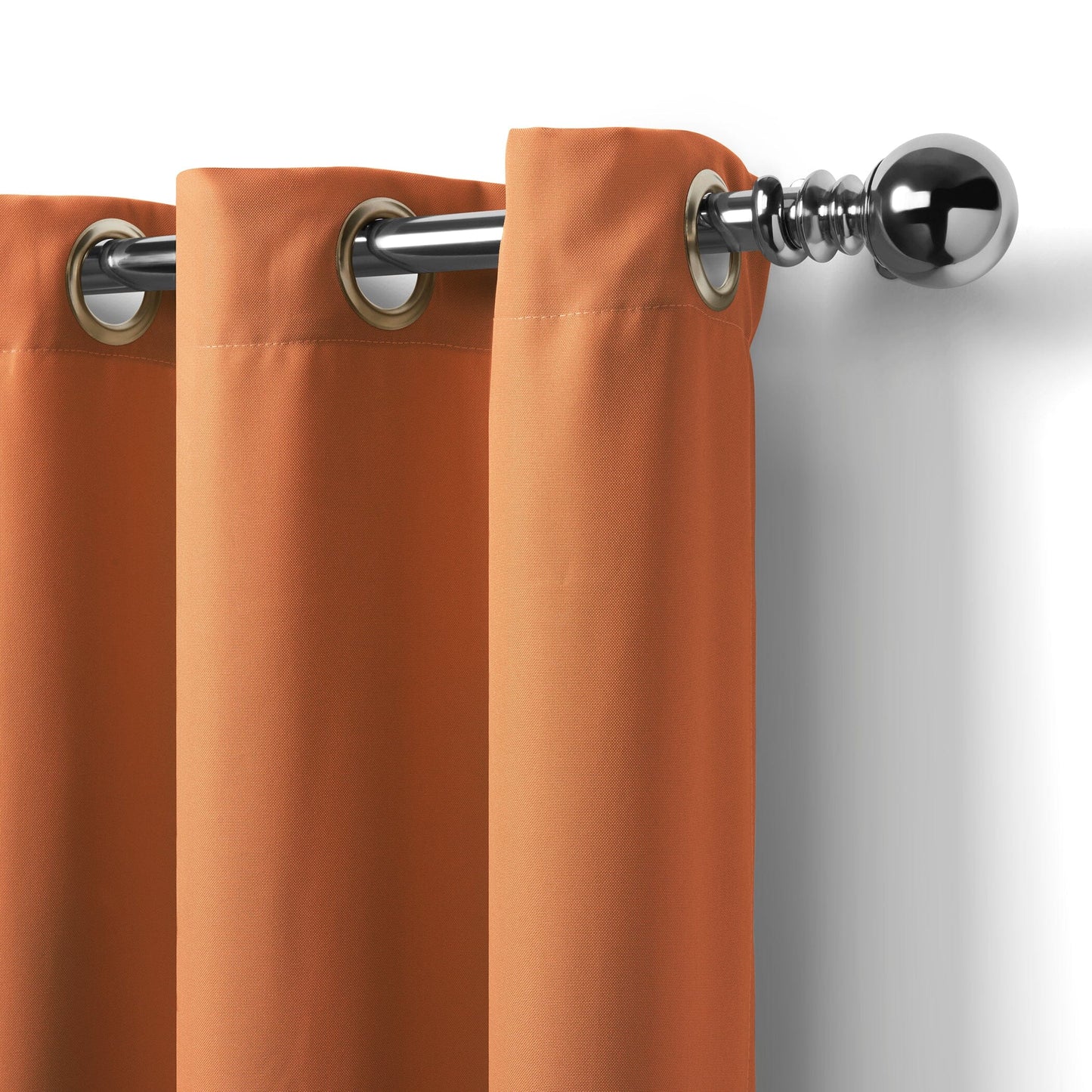 Connor Solid Grommet Top Indoor/Outdoor Window Curtain