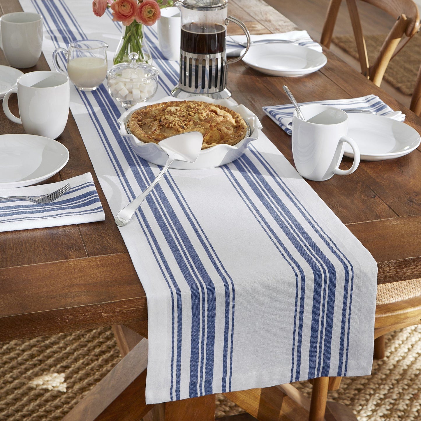 Farmhouse Living Homestead Stripe Table Runner