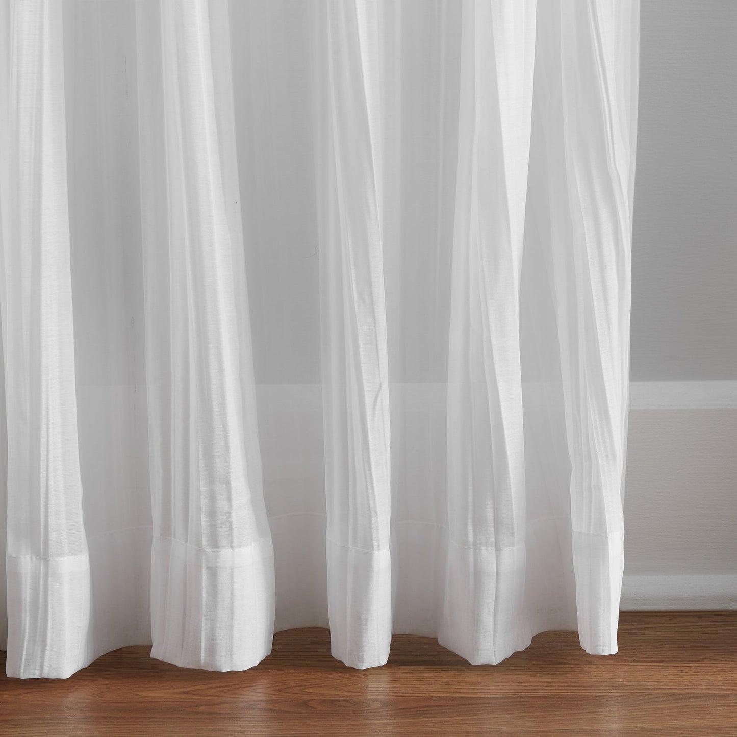 Jolie Semi-Sheer Tab Top Window Curtain