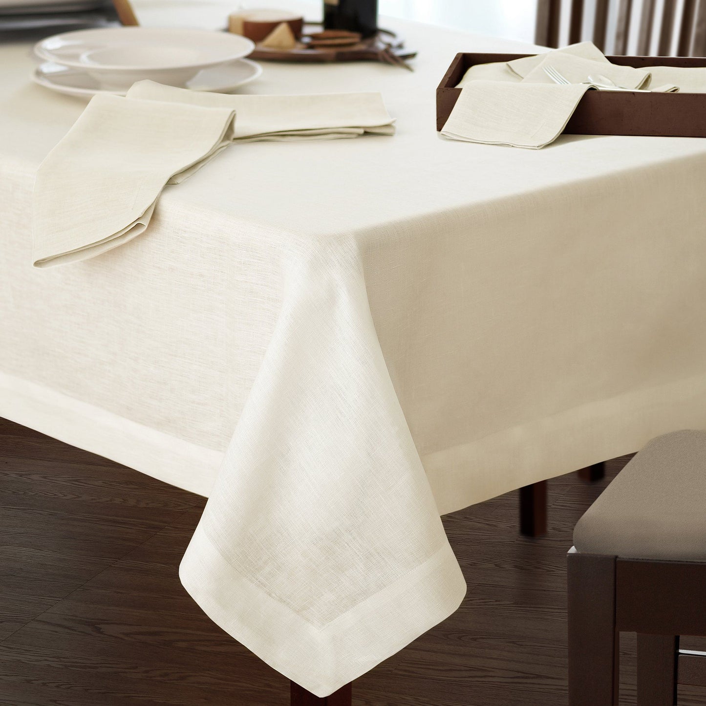 Mantel de tela de lino Villeroy & Boch La Classica