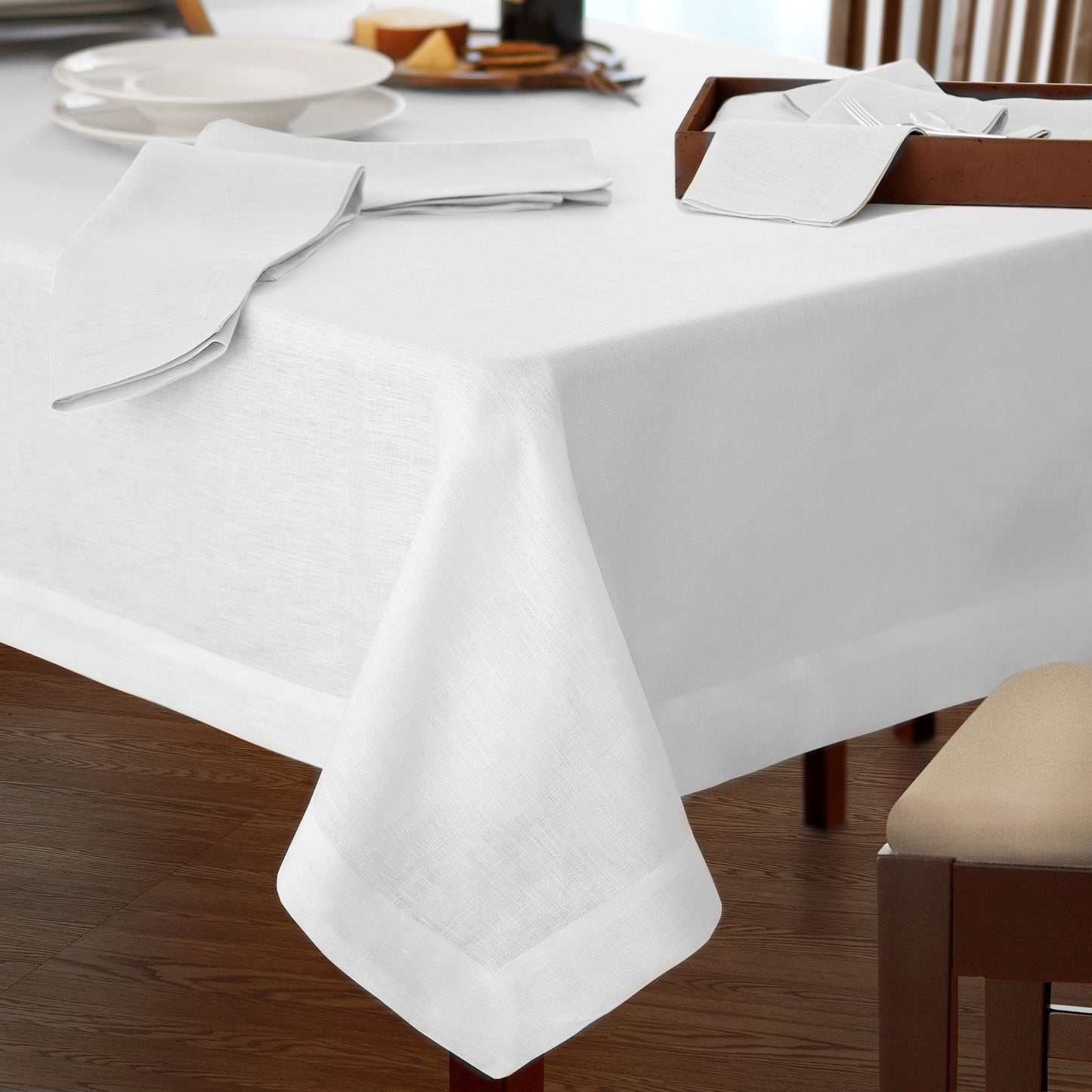 Mantel de tela de lino Villeroy & Boch La Classica