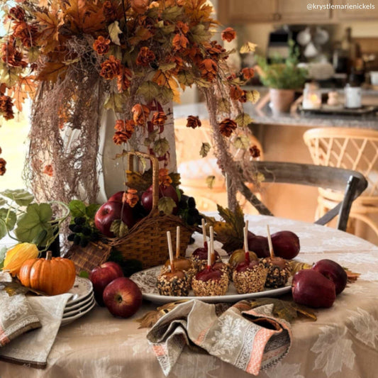 Windswept Harvest Jacquard Napkin, Set of 8