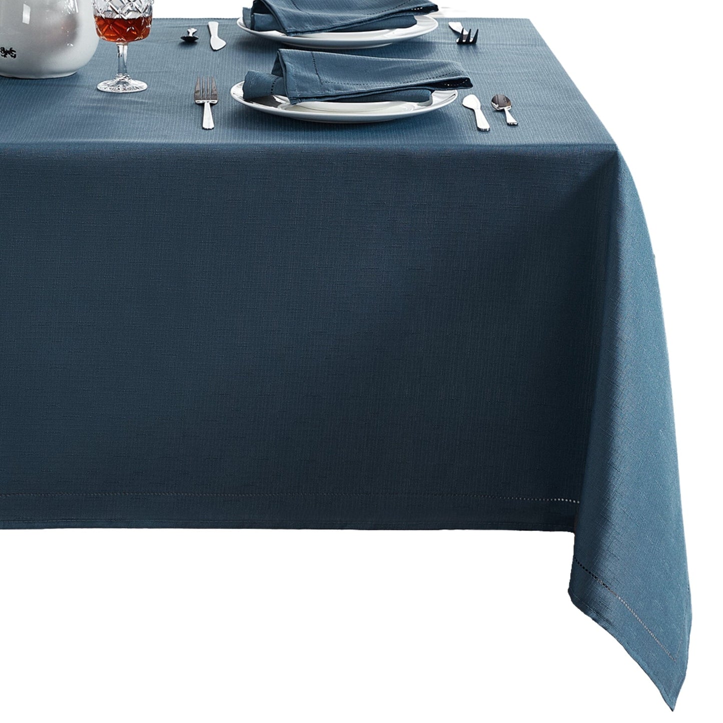 Alison Hemstitch Border Fabric Tablecloth