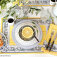 Villeroy &amp; Boch Audun Servilletas de tela de algodón, 21 x 21 pulgadas (juego de 4)