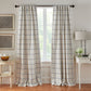 Panel de cortina opaca para ventana Brighton Windowpane a cuadros