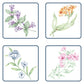 Lenox Butterfly Meadow Garden Cork Coasters, Set of 4