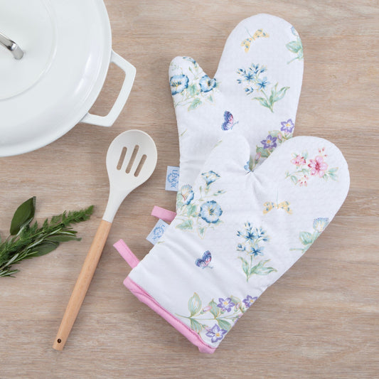 Lenox Butterfly Meadow Oven Mitt Set, Pack of 2