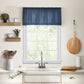 Cameron Linen Rod Pocket Kitchen Tier and Valance Collection