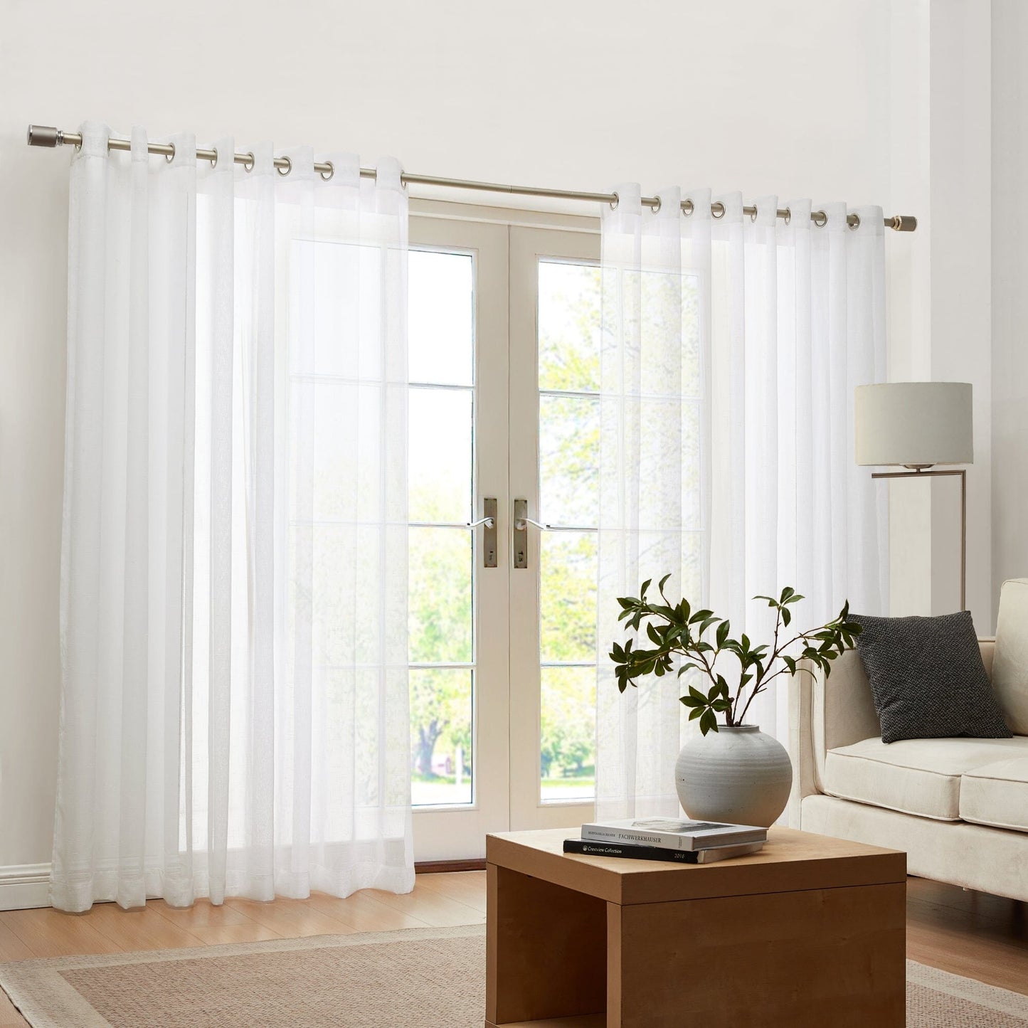 Carmen Sheer Extra-Wide Indoor/Outdoor Curtain Collection