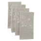 Lenox French Perle Linen Embroidered Napkins, Set of 4