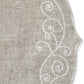 Lenox French Perle Linen Embroidered Centerpiece