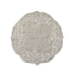 Lenox French Perle Linen Embroidered Round Placemats, Set of 4