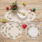 Lenox French Perle Holly Embroidered Centerpiece