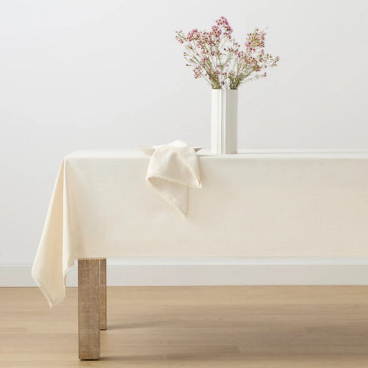 Lenox French Perle Solid Tablecloth