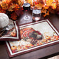 Autumn Heritage Turkey Engineered Napkins, Set of 4