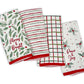 Lenox Bayberry Assorted Kitchen Towels, Set of 4