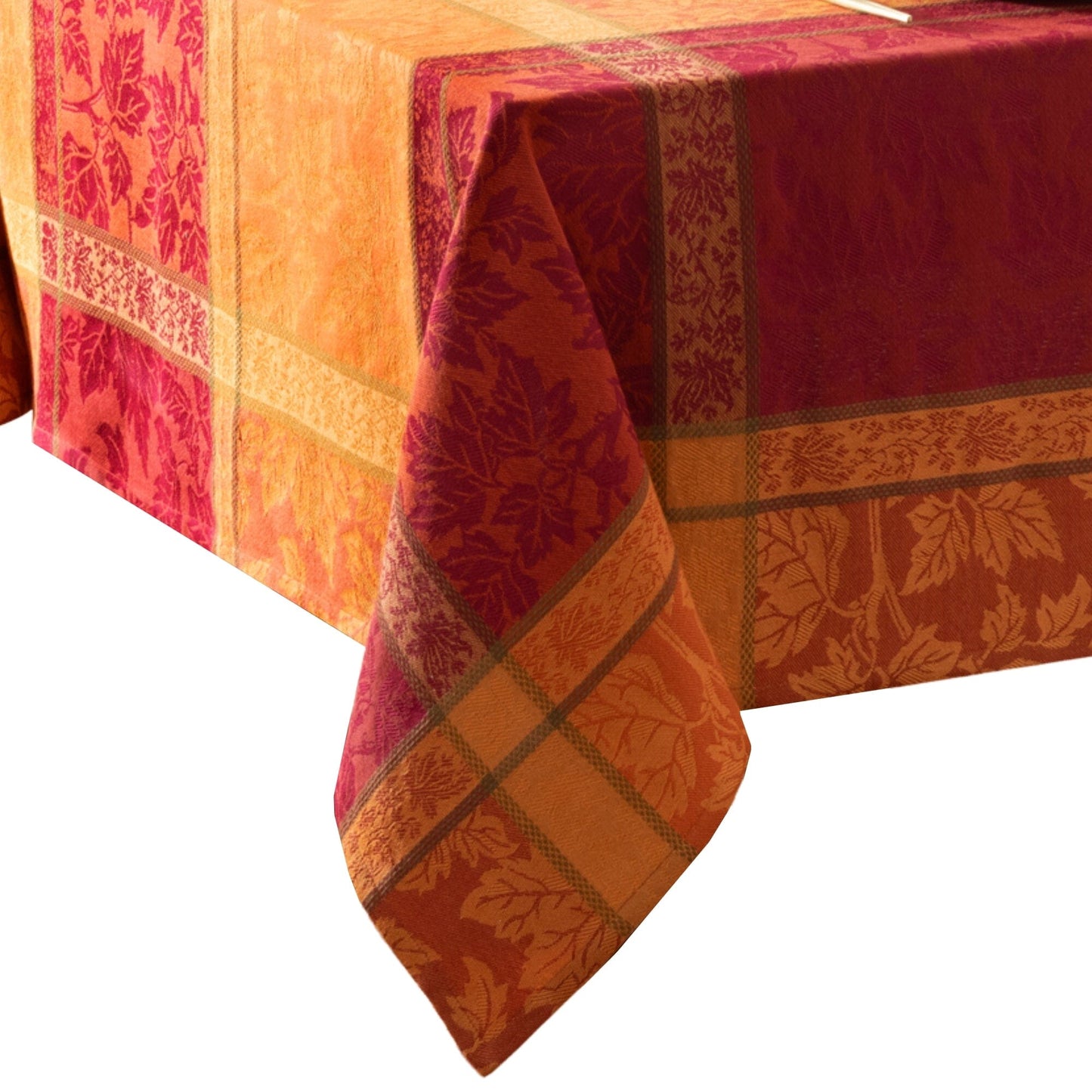 Maplewood Jacquard Harvest Cotton Tablecloth