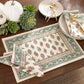Nomad Harvest Block Print Placemats, Set of 4