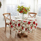 Mantel de vinilo Poinsettia Grace