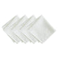 Poinsettia Noel Laser Cut Napkins, Set of 4