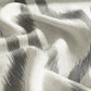 Renzo Ikat Geometric Linen Room Darkening Window Curtain