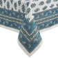 Mantel para interiores y exteriores resistente al agua y a las manchas con estampado de bloques Tropez