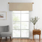 SunVeil Vanderbilt Straight Pleated Window Valance - Clearance